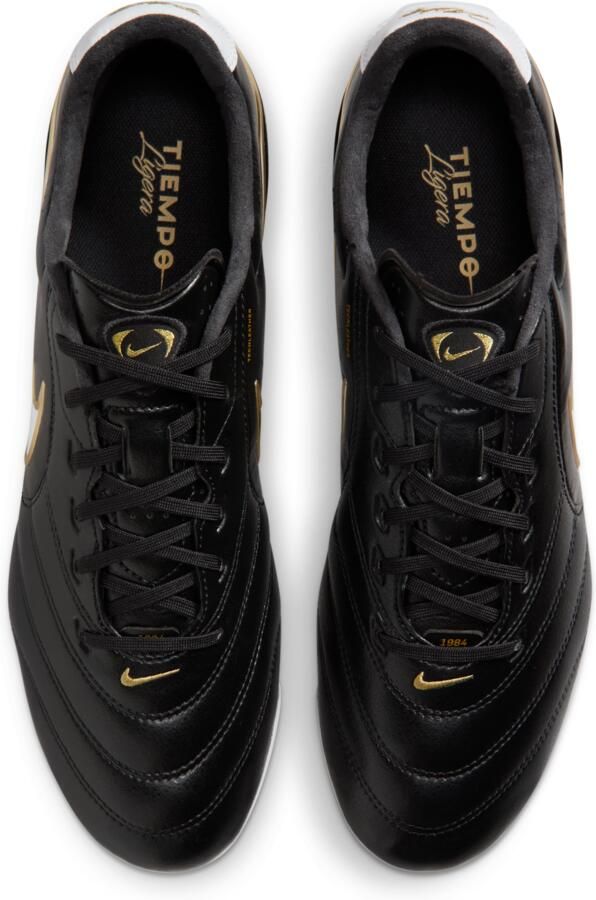 Nike Tiempo Ligera Pro low top voetbalschoenen (stevige ondergrond) Zwart - Foto 2