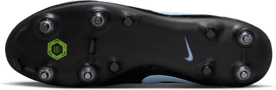 Nike Tiempo Maestro Academy low top voetbalschoenen (zachte ondergrond) Zwart - Foto 4