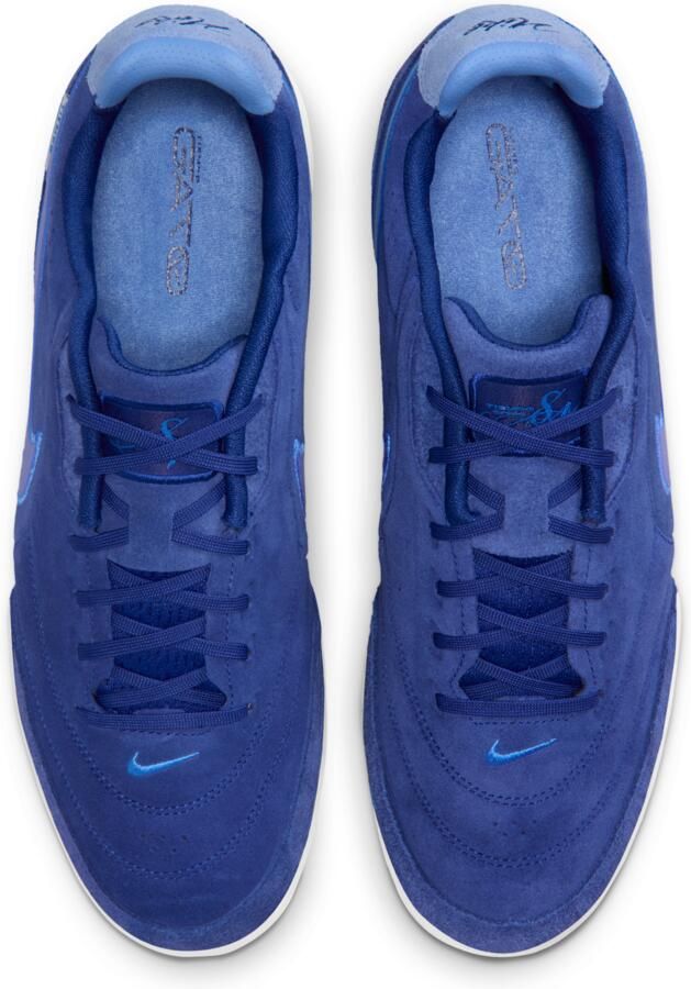 Nike Tiempo Streetgato PRM low-top zaalvoetbalschoenen Blauw - Foto 2