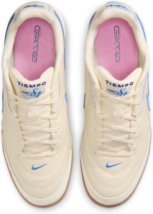 Nike Tiempo Streetgato PRM low-top zaalvoetbalschoenen Wit - Foto 2