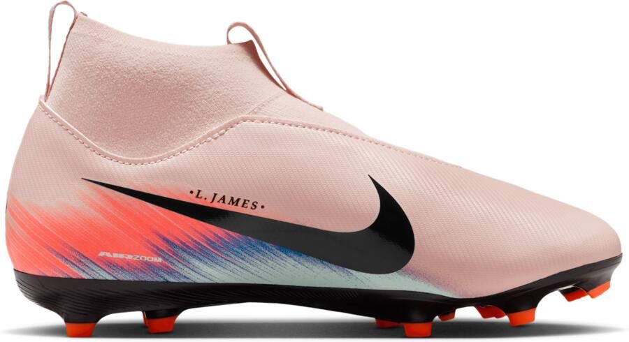 Nike United Jr. Mercurial Superfly 10 Academy high-top voetbalschoenen voor kids (meerdere ondergronden) Roze - Foto 3