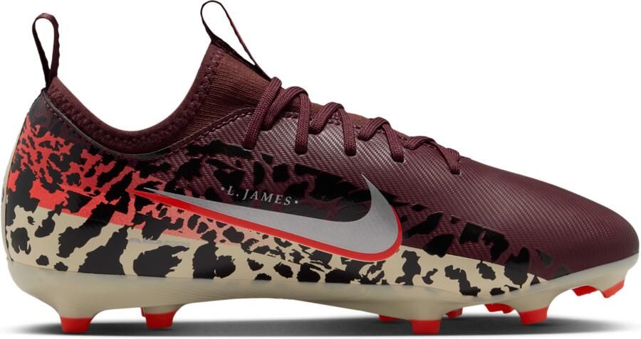 Nike United Jr. Mercurial Vapor 16 Academy low-top voetbalschoenen voor kids (meerdere ondergronden) Rood - Foto 3