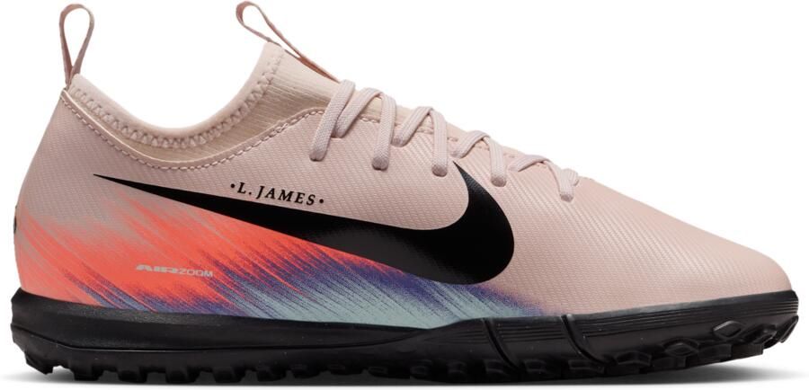 Nike United Jr. Mercurial Vapor 16 Academy low-top voetbalschoenen voor kids (turf) Roze - Foto 3