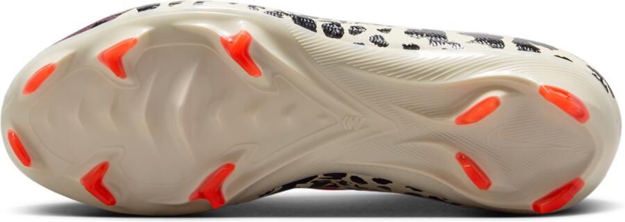 Nike United Jr. Mercurial Vapor 16 Pro low-top voetbalschoenen voor kids (stevige ondergrond) Rood - Foto 4