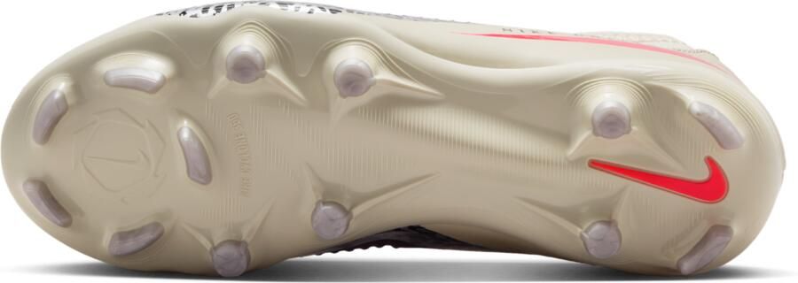 Nike United Jr. Phantom 6 High Academy voetbalschoenen voor kids (meerdere ondergronden) Rood - Foto 4