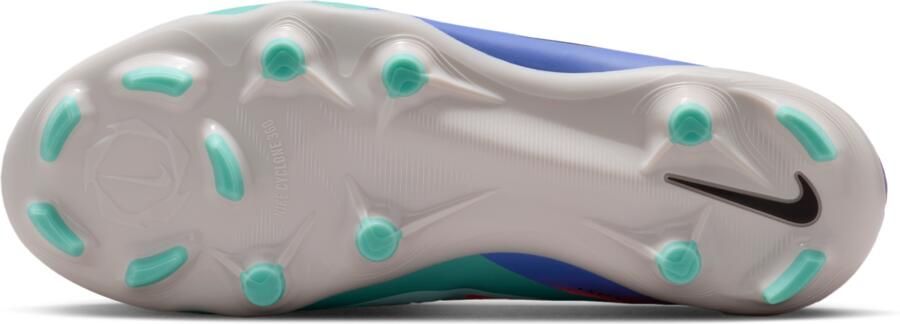 Nike United Jr. Phantom 6 Low Academy voetbalschoenen voor kids (meerdere ondergronden) Groen - Foto 4