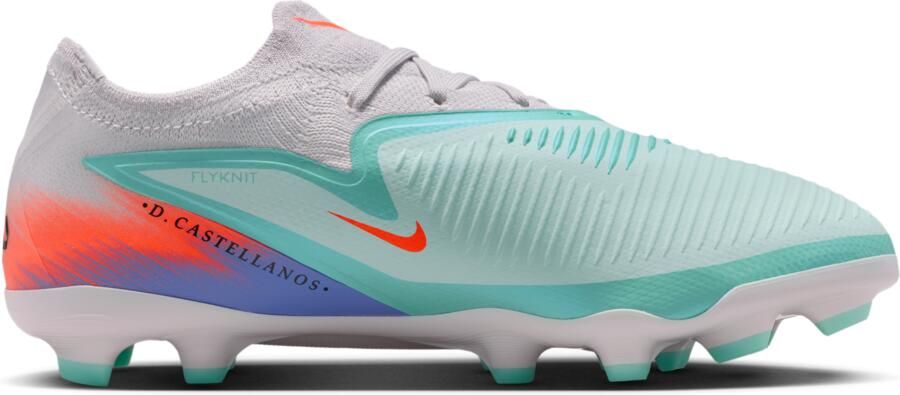 Nike United Jr. Phantom 6 Low Pro voetbalschoenen voor kids (meerdere ondergronden) Groen - Foto 3