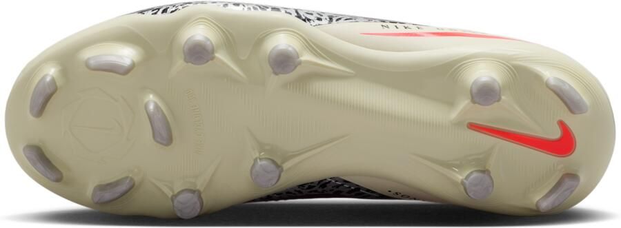 Nike United Jr. Phantom 6 Low Pro voetbalschoenen voor kids (meerdere ondergronden) Rood - Foto 4