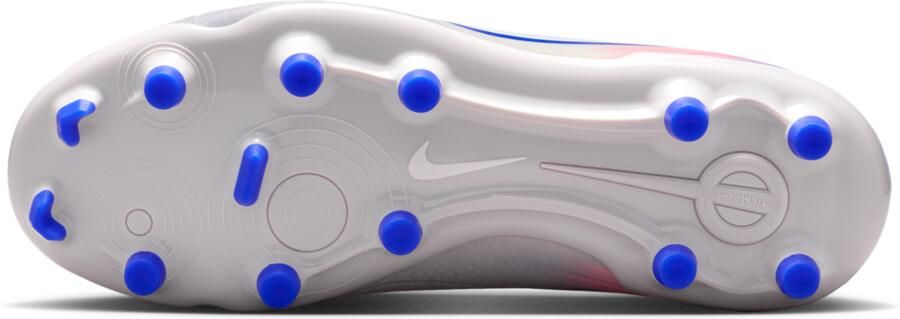 Nike United Jr. Tiempo Legend 10 Academy low-top voetbalschoenen voor kids (meerdere ondergronden) Grijs - Foto 4