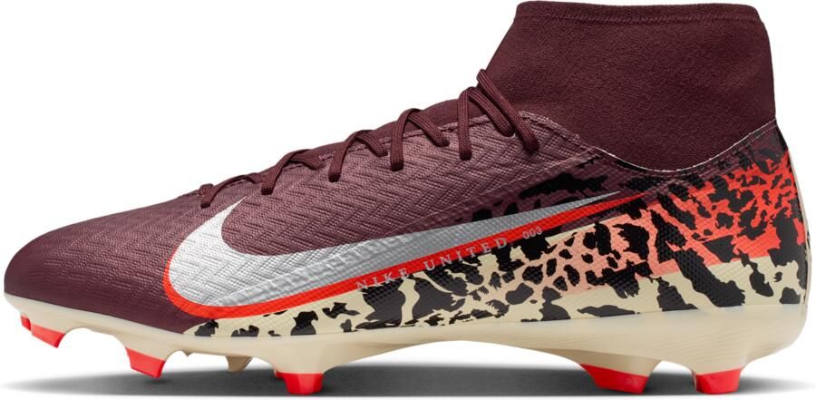 Nike United Mercurial Superfly 10 Academy high-top voetbalschoenen (meerdere ondergronden) Rood