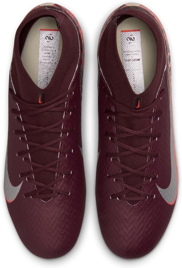 Nike United Mercurial Superfly 10 Academy high-top voetbalschoenen (meerdere ondergronden) Rood - Foto 2