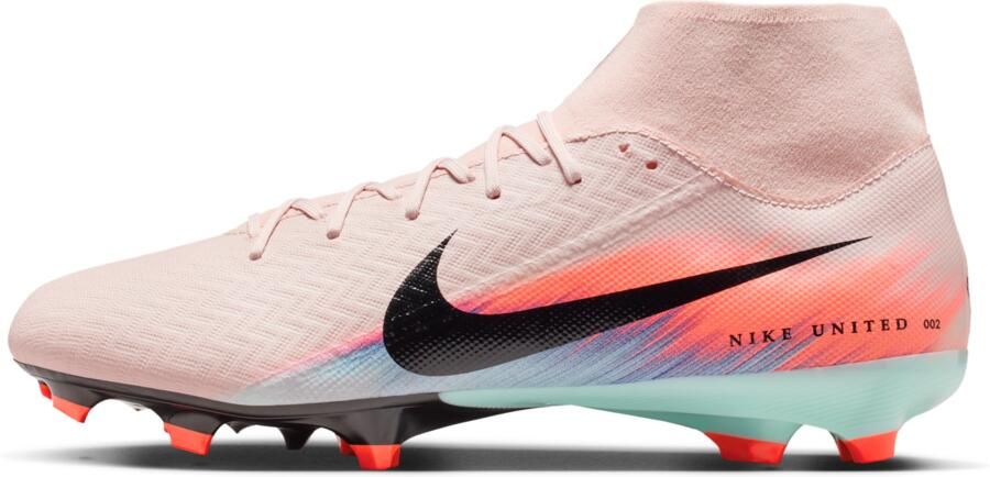Nike United Mercurial Superfly 10 Academy high-top voetbalschoenen (meerdere ondergronden) Roze - Foto 4