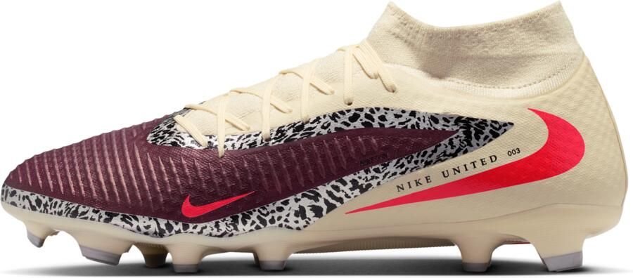 Nike United Phantom 6 High Academy voetbalschoenen (meerdere ondergronden) Rood
