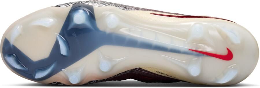 Nike United Phantom 6 High Elite voetbalschoenen (stevige ondergrond) Rood - Foto 4