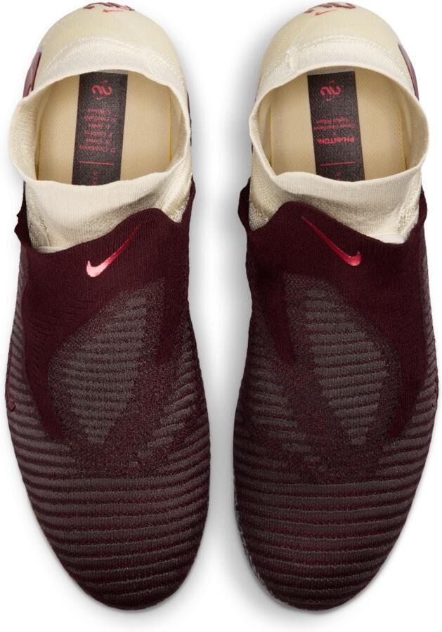 Nike United Phantom 6 High Elite voetbalschoenen (stevige ondergrond) Rood - Foto 2