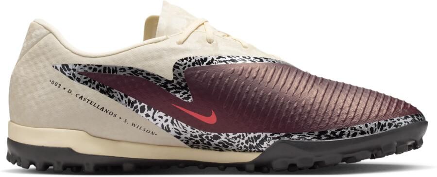 Nike United Phantom 6 Low Academy voetbalschoenen (turf) Rood - Foto 3