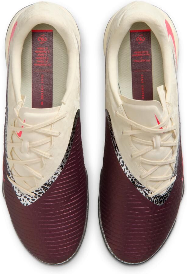 Nike United Phantom 6 Low Academy voetbalschoenen (turf) Rood - Foto 2