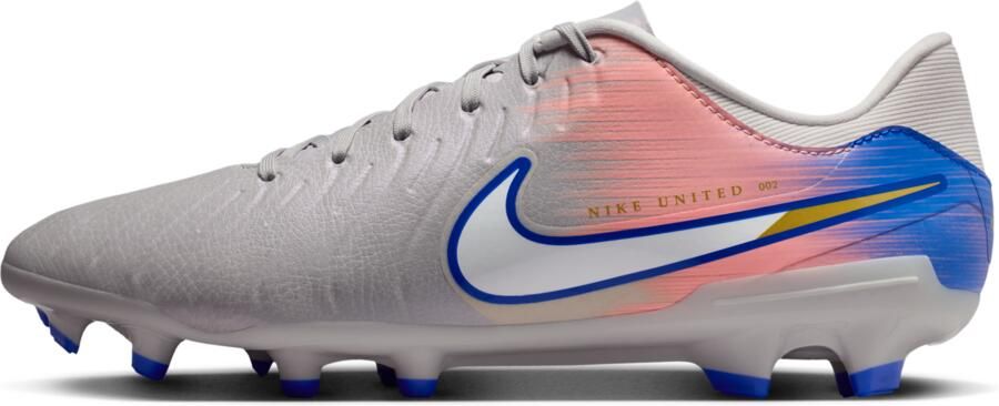 Nike United Tiempo Legend 10 Academy low-top voetbalschoenen (meerdere ondergronden) Grijs - Foto 3