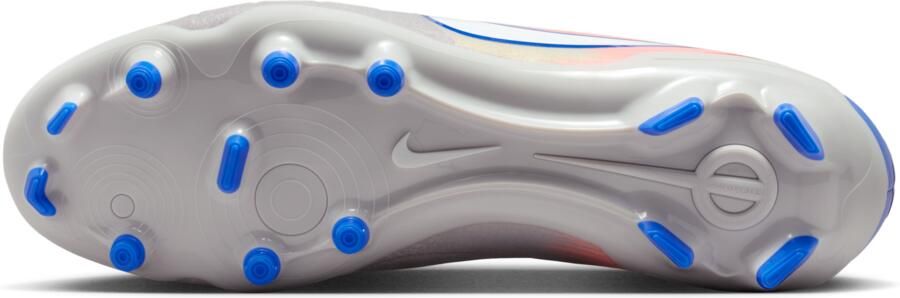 Nike United Tiempo Legend 10 Academy low-top voetbalschoenen (meerdere ondergronden) Grijs - Foto 4