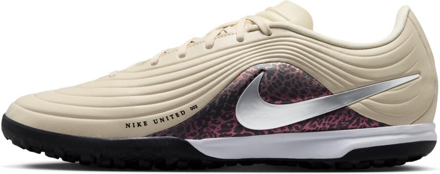 Nike United Tiempo Maestro Academy low top voetbalschoenen (turf) Bruin