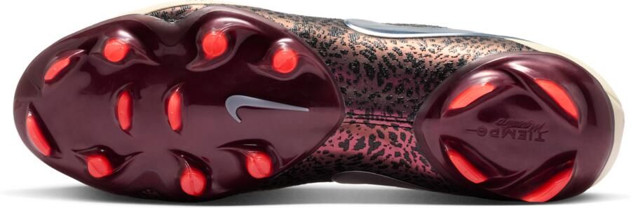 Nike United Tiempo Maestro Elite low top voetbalschoenen (stevige ondergrond) Bruin - Foto 4