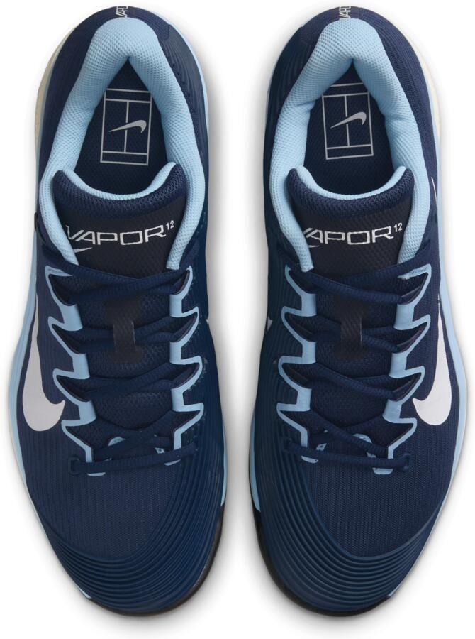 Nike Vapor 12 hardcourt tennisschoen voor heren Blauw