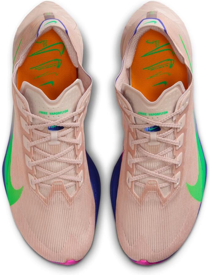 Nike Vaporfly 4 'Eliud Kipchoge' wedstrijdschoenen voor dames (straat) Roze