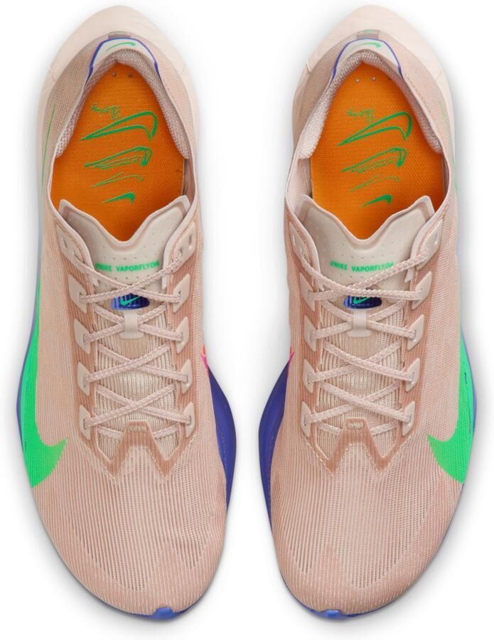Nike Vaporfly 4 'Eliud Kipchoge' wedstrijdschoenen voor heren (straat) Roze