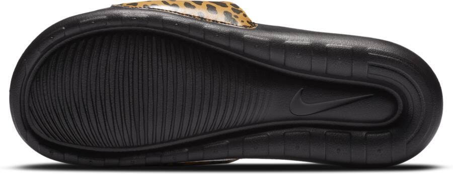 Nike Gedrukte Slide Pantoffels Chutney Wit Zwart Yellow Dames - Foto 7