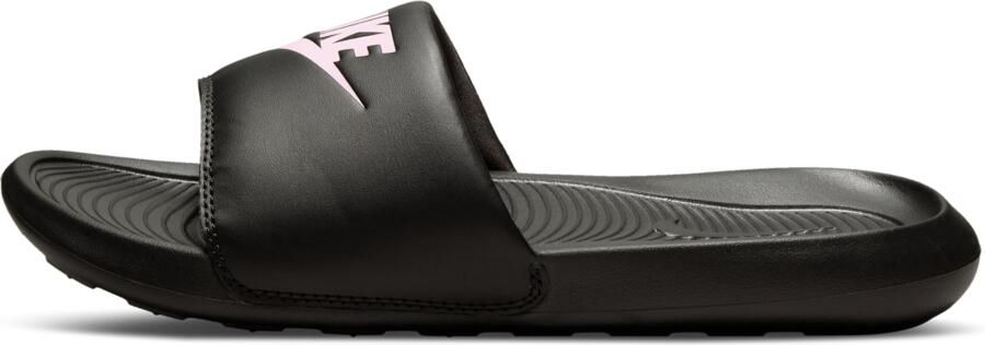 Nike Zwarte Slide Pantoffels met Arctic Pink Detail Black Dames - Foto 3