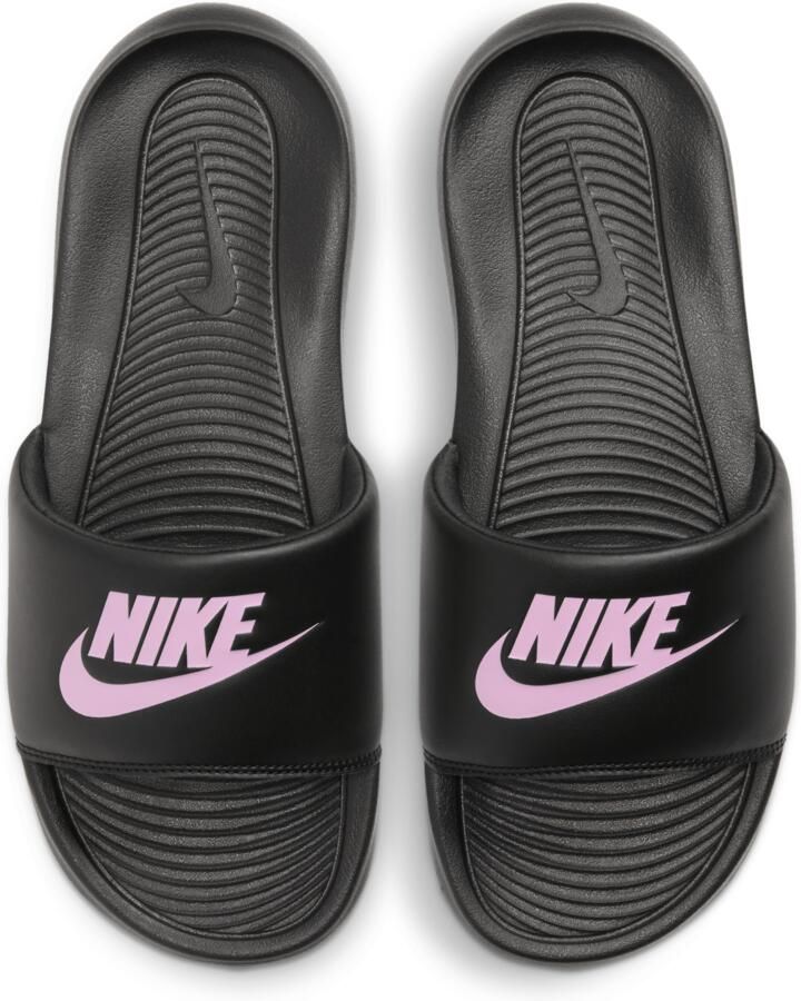 Nike Zwarte Slide Pantoffels met Arctic Pink Detail Black Dames - Foto 4