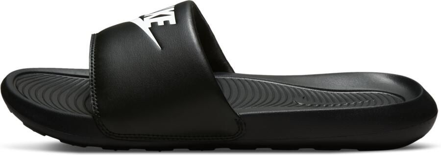Nike Flexibele Zwarte Slide Slippers met Logo Black Dames - Foto 5
