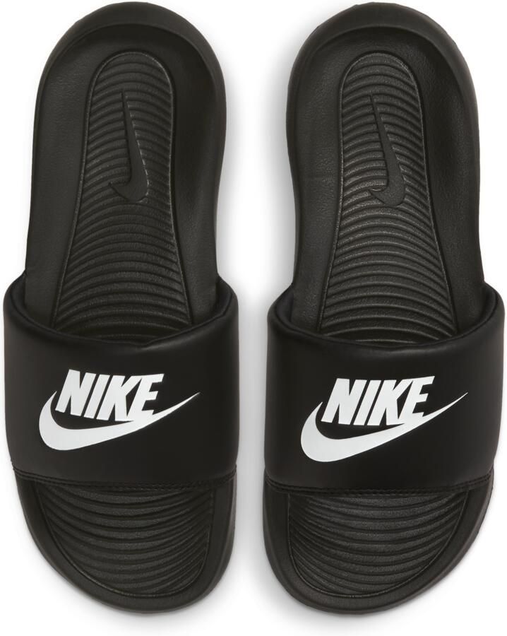 Nike Flexibele Zwarte Slide Slippers met Logo Black Dames - Foto 4