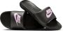 Nike Zwarte Slide Pantoffels met Arctic Pink Detail Black Dames - Thumbnail 2