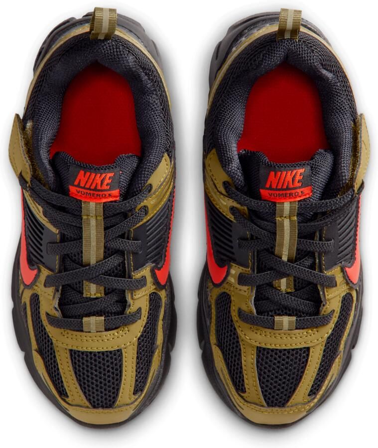 Nike Vomero 5 schoenen met accenten met reflecterend design voor kids Zwart
