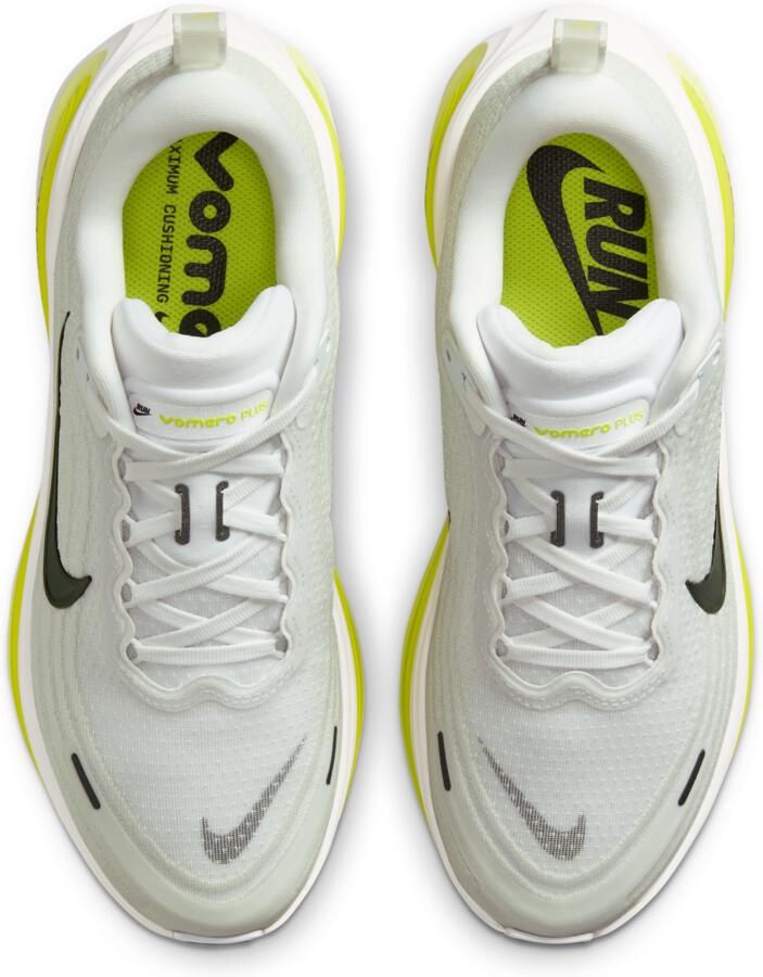 Nike Vomero Plus hardloopschoenen voor dames (straat) Wit