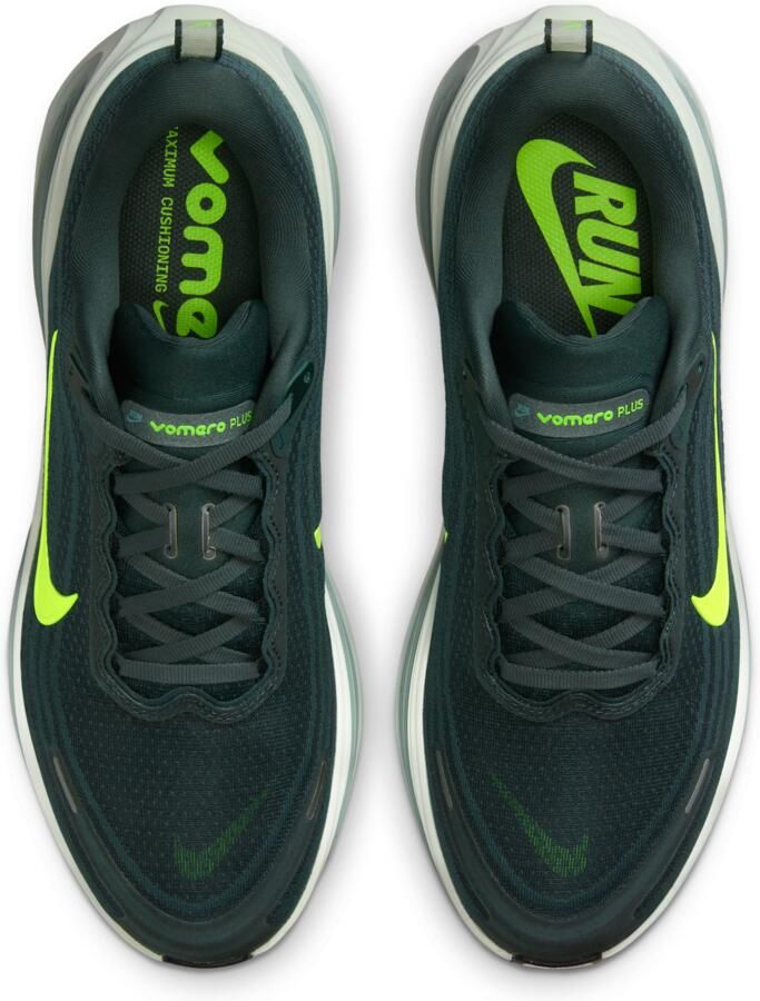 Nike Vomero Plus hardloopschoenen voor heren (straat) Groen