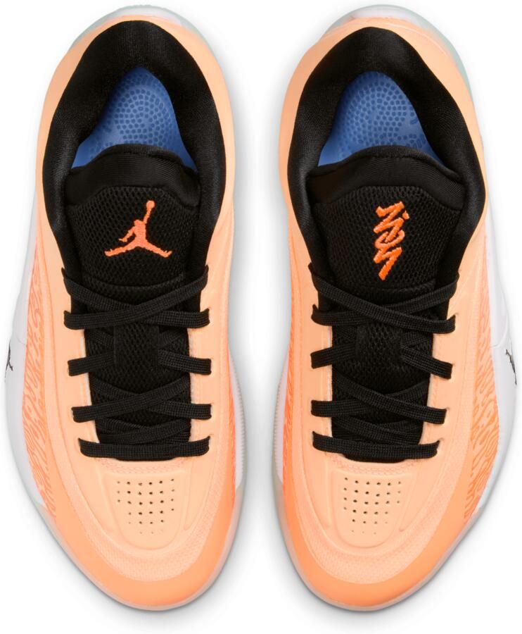 Jordan Zion Unisex Schoenen Geel Maat: 38.5 Leer Foot Locker