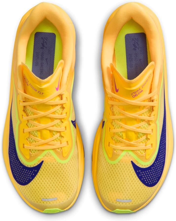 Nike Zoom Fly 6 wedstrijdschoenen voor dames (straat) Geel - Foto 2