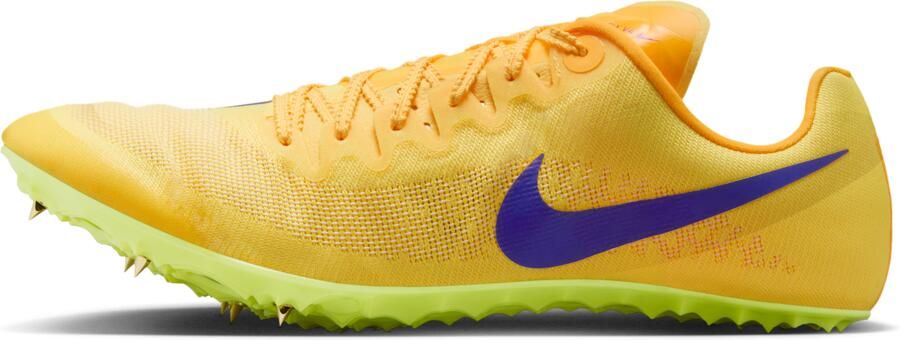 Nike Zoom Ja Fly 4 track and field sprinting spikes Geel