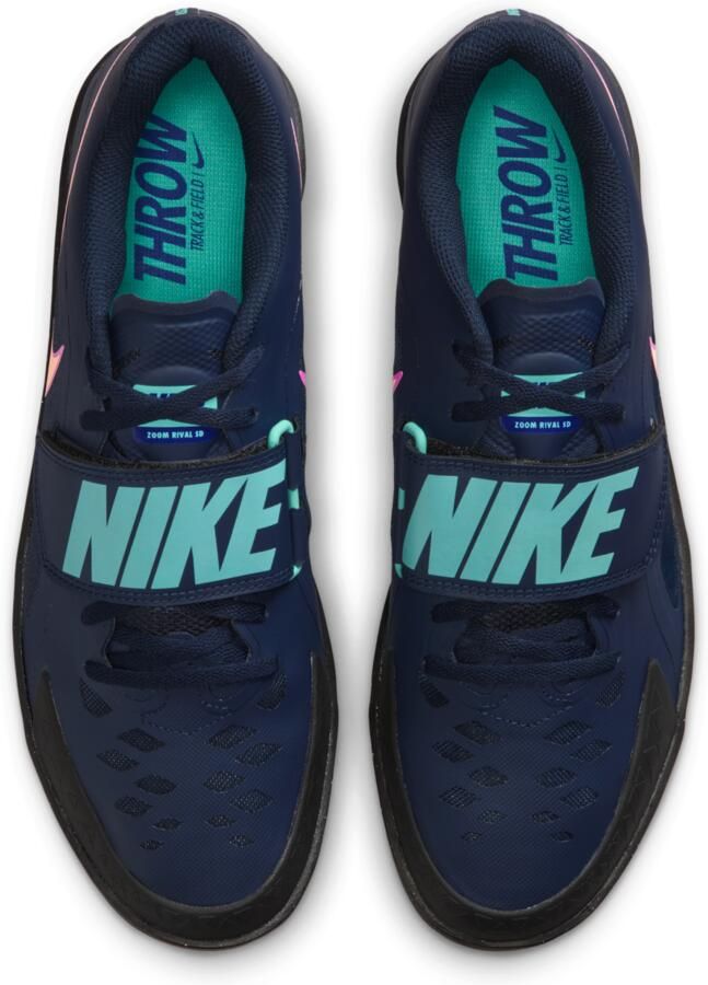 Nike Zoom Rival SD 2 Track and Field werpschoenen Blauw - Foto 2