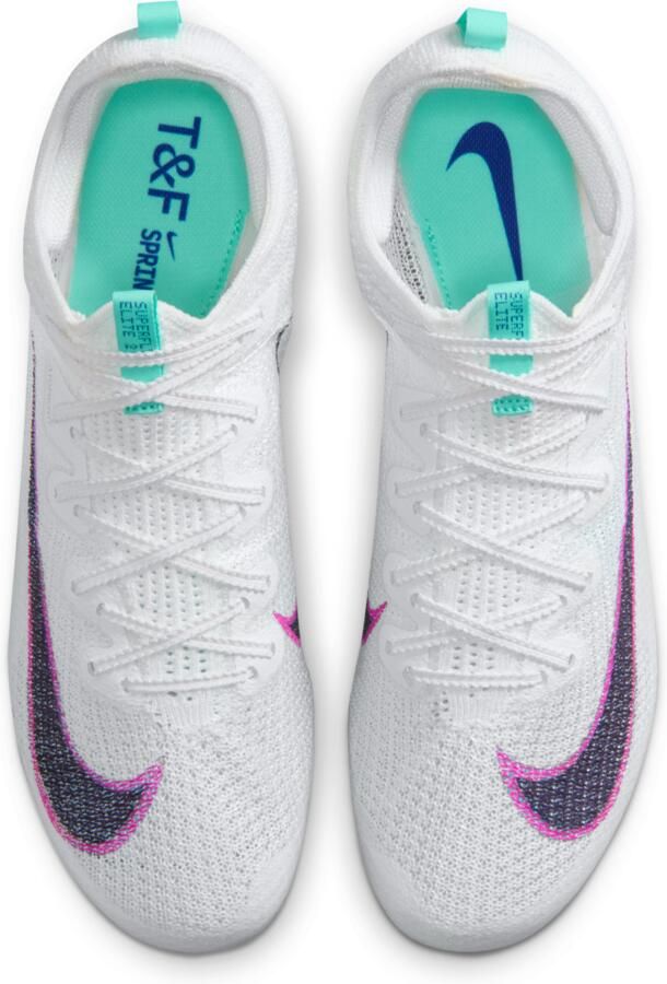 Nike Zoom Superfly Elite 2 Track and field sprinting spikes Wit - Foto 2