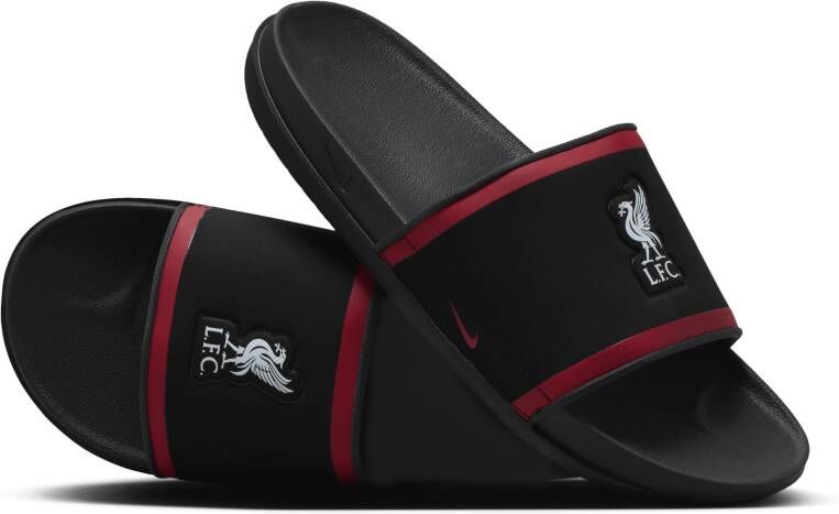 Nike Offcourt (Liverpool FC) voetbalslippers Zwart