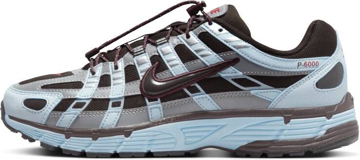 Nike P-6000 Dames Schoenen Blauw Maat: 37.5 Mesh Synthetisch Foot Locker - Foto 1