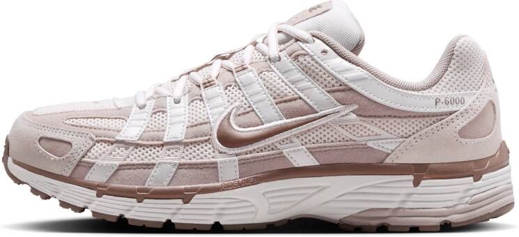 Nike P-6000 Dames Schoenen Wit Maat: 40.5 Mesh Synthetisch Foot Locker
