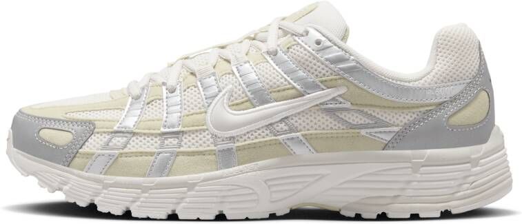 Nike P-6000 Dames Schoenen Bruin Maat: 35.5 Mesh Synthetisch Foot Locker