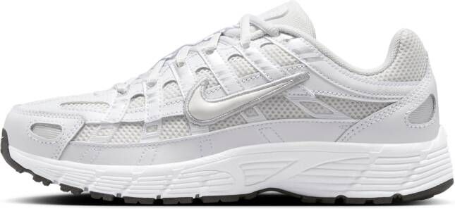 Nike P-6000 Unisex Schoenen Grijs Maat: 36.5 Mesh Synthetisch Foot Locker