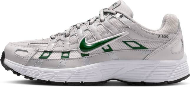 Nike P-6000 Sneakers Unisex Grijs Mesh Synthetisch