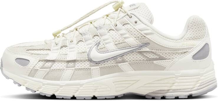 Nike P-6000 Sneakers Dames Grijs Mesh Synthetisch