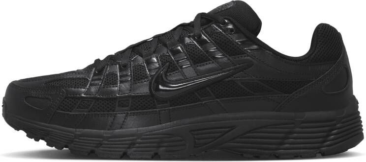 Nike P-6000 Schoenen Zwart Maat: 40.5 Leer Textil Synthetisch Foot Locker